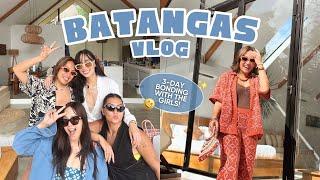 Batangas Vlog: Villa Tour, Girl Bonding, Funny Games | Laureen Uy