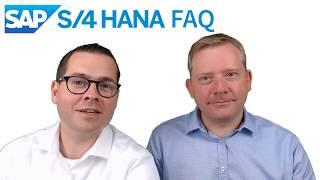 SAP S/4HANA FAQ - What is HANA? - with Ingo Biermann | rz10.de