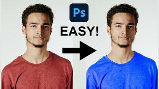 How To Change Shirt Color in Photoshop (Step By Step)
