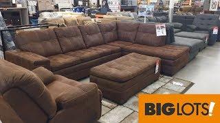 BIG LOTS FURNITURE SOFAS ARMCHAIRS CHAIRS HOME DECOR SHOP WITH ME SHOPPING STORE WALK THROUGH