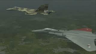 Ace Combat Zero (PS2) - Mission: Merlon (Alpha Team)