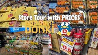 Japan's LARGEST discount store Don Don Donki Singapore Tour + Prices | Store tour | Relaxing ASMR