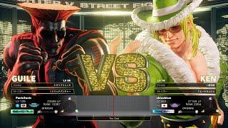 PanicSonic (Guile) vs Momochi (Ken)：PanicSonic（ガイル）vs ももち（ケン）