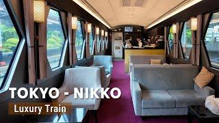 First Class Train Seat for $25 | SPACIA X Cockpit Lounge from Tokyo to Nikko