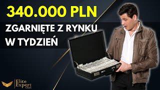 Sesje Live Tradingu - ZAROBIŁ 340 TYSIĘCY ZŁOTYCH w Tydzień 