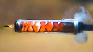 See Through Suppressor in Super Slow Motion (110,000 fps)  - Smarter Every Day 177