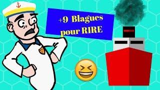 +9 BLAGUES AMUSANTES et DEVINETTES -