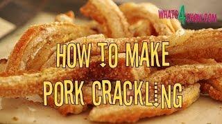 How to Make Pork Crackling. Crispy pork rind. Make crispy pork crackling at home.