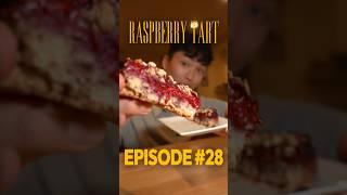 High Protein Raspberry Tart Recipe #cooking #baking #protein