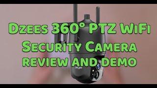 PTZ Security - Pet Camera with battery and wifi