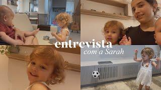 Entrevistando minha filha de 2 anos e 5 meses e a vida como ela é