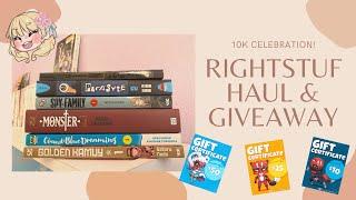 mini rightstuf haul & unboxing + 10k giveaway // thank you!