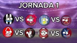 JORNADA 1/38 DE LA PREMIER LEAGUE