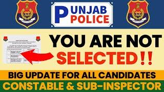 Punjab Police Big Update ‼️ Constable & Sub-Inspector | 1746 Posts | Must watch All Students 