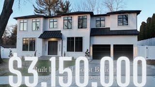 Spectacular $3.15M Brand-New Construction Colonial in Ultra-Desired Closter NJ