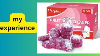 Vacplus Automatic Toilet Bowl Cleaner Tablets Review: Effortless Cleaning for a Fresh Toilet!