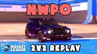 Nwpo Ranked 2v2 POV #508 - Nwpo & creepy VS Rezears & AbAaNGOAT - Rocket League Replays