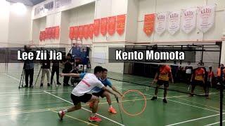 What happens when Kento Momota and Lee Zii jia are in one team.