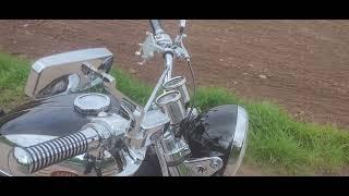 JAWA 350 Typ 639 Umbau vom Chopper zum Naked Bike. Fertige Restauration. Update 3