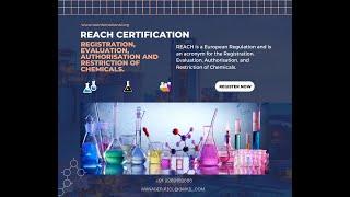 REACH Certification | Registration Evaluation Authorization Restriction of Chemicals |  9289152686