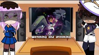 The owl house react to watching and dreaming /full episode/ -part 1-