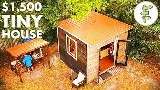 Man Living in a 10'x10' Tiny House & Homesteading in the City