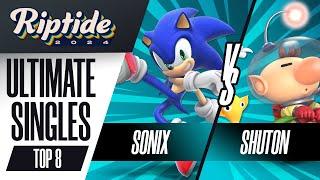 Sonix (Sonic) vs Shuton (Olimar) - Riptide 2024 - Ultimate Singles - Losers Final