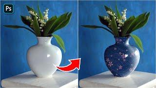 The BEST Way To Make a Flower Vase Mockup - Photoshop Tutorial