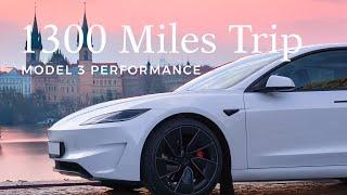 2000 Km Road Trip In My Model 3 Performance: Part 1 - Heading To Prague