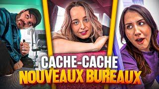 CACHE CACHE dans mes NOUVEAUX BUREAUX
