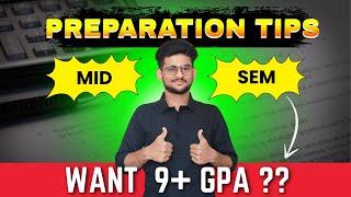 Mid and Sem Exams Preparation Tips| #engineeringexams #chanuvitap #exams