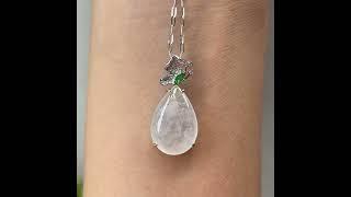 Icy Jadeite Pendant (NJP038)