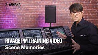 RIVAGE PM Training Video – Scene Memories