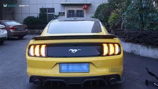 How to switch the modes of vland Ford Mustang taillights?