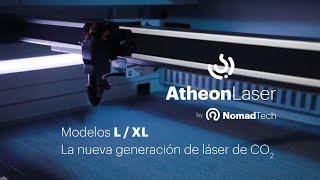 Large size and power: Atheon CO2 Laser cutters and engravers L and XL