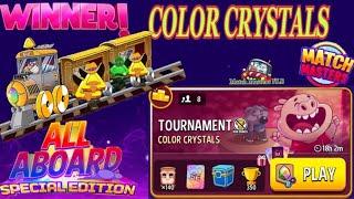 Color Crystals Tournament 8 Players Match Masters Prizes SE Booster