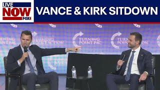 WATCH: Charlie Kirk sits down with JD Vance | LiveNOW from FOX