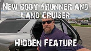 Hidden feature on the new 4Runner 2025