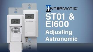 Adjusting the Astronomic Feature for the  ST01/EI600 Programmable Timers