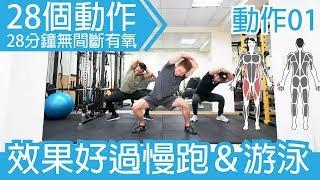 28-Minute Fat Burning HIIT Cardio Workout ft. TATSUYA & Chaoyo | Muscle Guy TW | 2018ep51