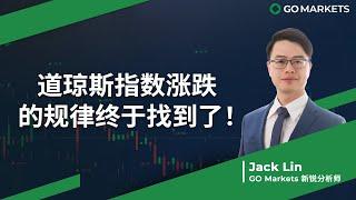 道琼斯指数涨跌的规律终于找到了！| GO Markets 每日财经点评