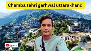 हमारा लोकल मार्केट ! Chamba uttarakhand ! tehri garhwal ! pahadi lifestyle vlog@mukkipahadiwalavlog