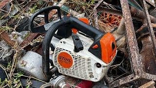 Flooded  Chainsaw Full Restore  |  STIHL MS 193T