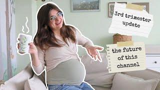 Baby's Coming!  The Future Of My Channel & 3rd Trimester Update