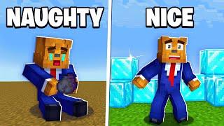 Minecraft But, We're Either Naughty Or Nice