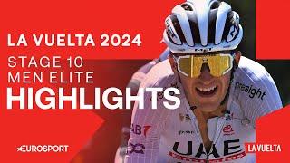 SUPER JOB IN BAIONA!  | La Vuelta a España Stage 10 Highlights | Eurosport Cycling