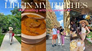 Traveling With My Parents | Cambodia Vlog 