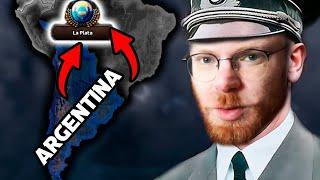 I Role-Played Argentine Reich in HOI4 MP Game (VOD)