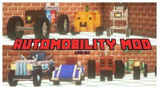 CUSTOMIZABLE CARS in MINECRAFT 1.19.2! (Automobility 1.19.2)