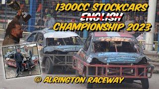 1300cc Stockcar English Championship 2023 @ Arlington Stadium (on board vlog)